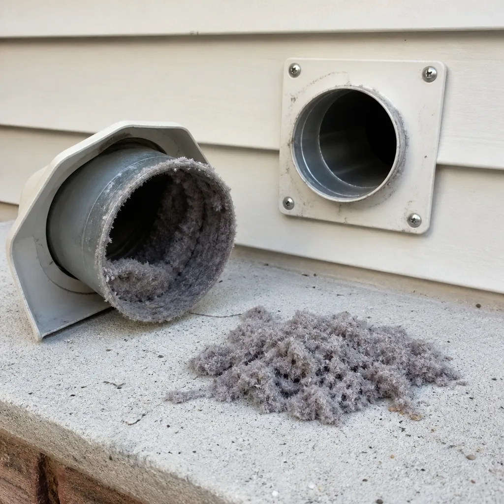 Dryer vent cleaning
