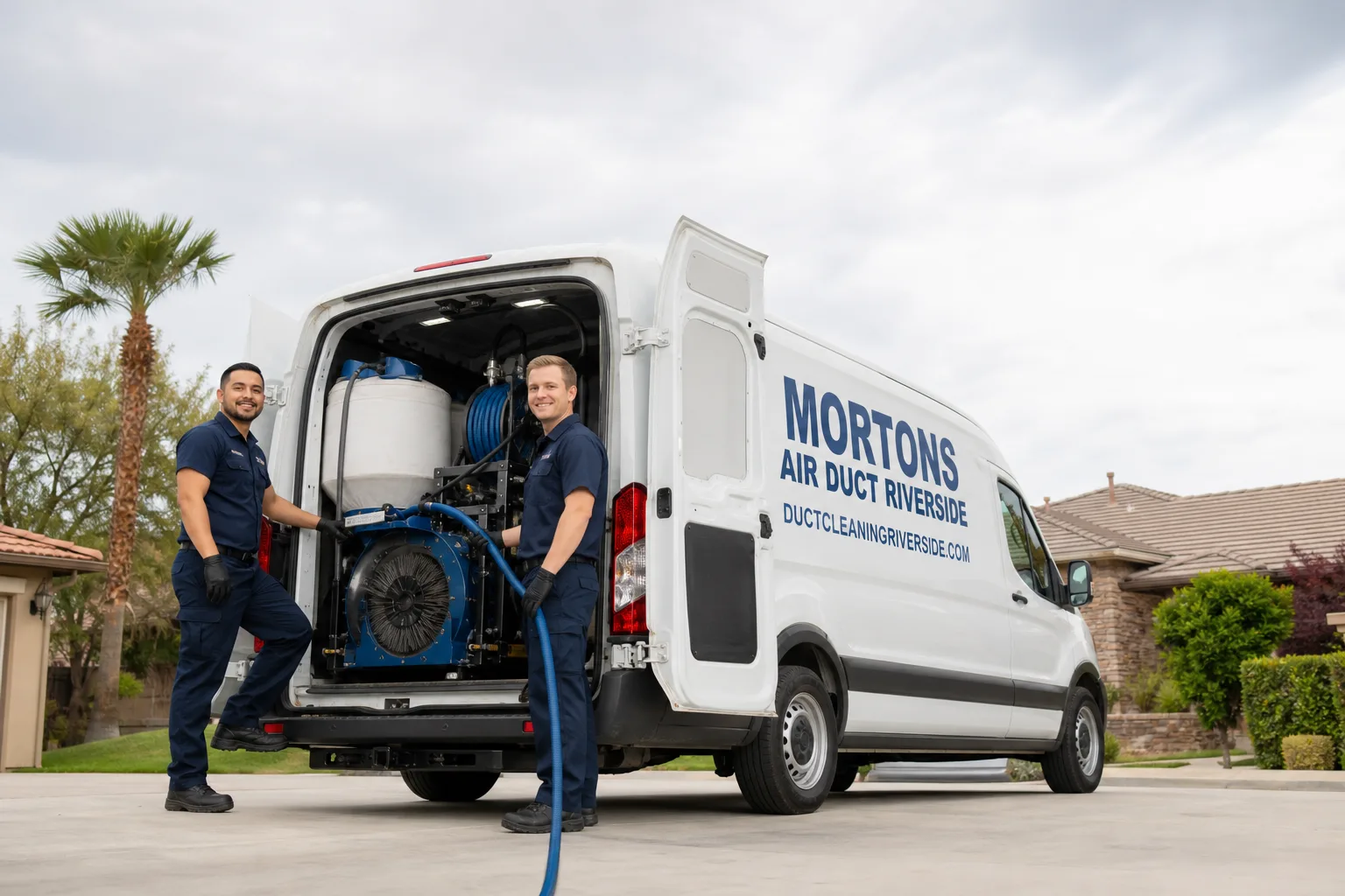 Mortons Air Duct Riverside air duct cleaning team